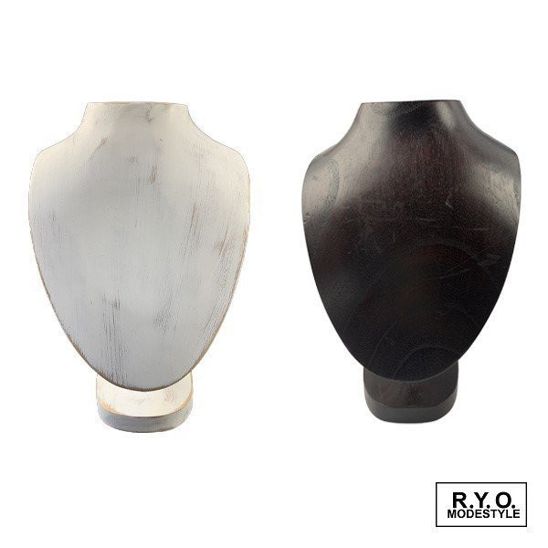 トルソー 木製 定番L ジュエリー