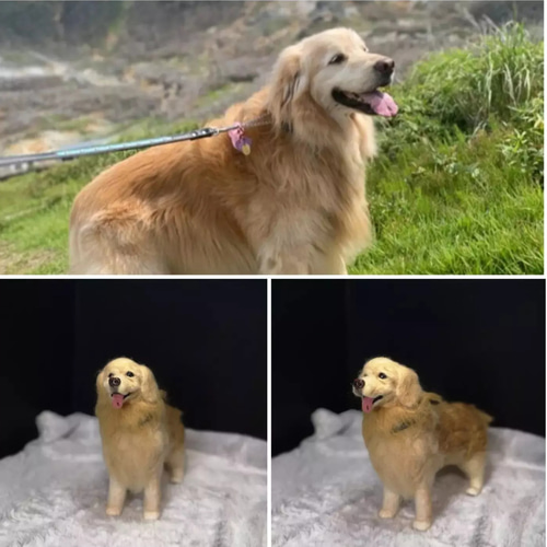 ☆愛犬オーダーメイドXL☆全身タイプ 等身大 羊毛フェルト うち