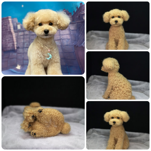 羊毛フェルト 愛犬全身オーダー ☆とも様オーダー☆ 9aa9df084f2fa0bc35e75c374b3a59