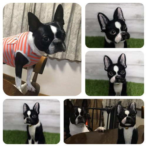 ☆愛犬オーダーメイドXL☆全身タイプ 等身大 羊毛フェルト うち