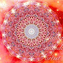 女性性の活性化】愛と光❋高波動曼荼羅エネルギーアート /穏やかな日々