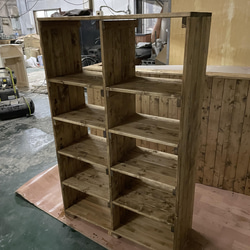 ホワイトシャビーなコレクションラック 棚・シェルフ・ラック putto