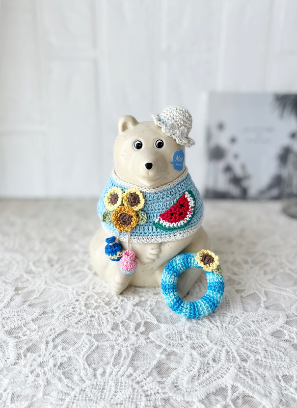 しろくま貯金箱 ひまわり 2点セット 【公式通販】