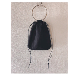 Linen ring bag 4枚目の画像