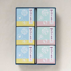 【水ようかん最中6個入】餡の部分が水ようかん！手詰め最中不朽園オリジナルの夏季限定商品お中元・夏ギフトに！ 3枚目の画像