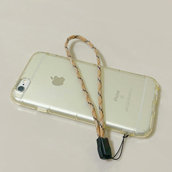 傘ロープ手作りストラップ-携帯電話、鍵、バッグ 20枚目の画像