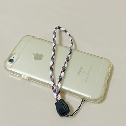 傘ロープ手作りストラップ-携帯電話、鍵、バッグ 14枚目の画像