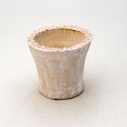 陶器製　#多肉植物 の欲しがる植木鉢 ICSc-ピンク-3565 1枚目の画像
