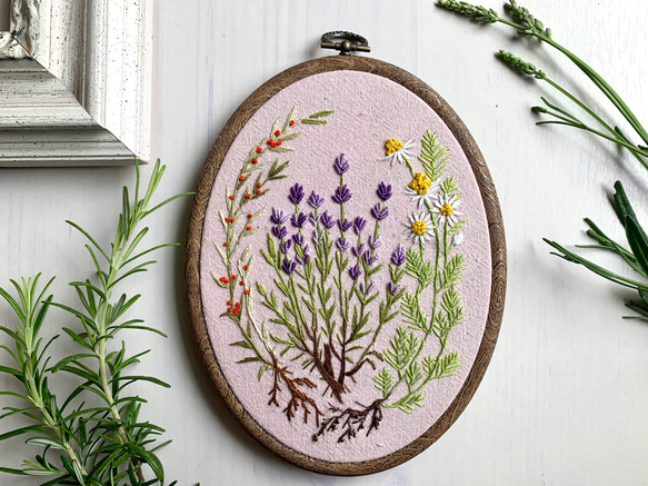 受注製作》botanical garden ハーブの香り ラベンダー&カモミール  