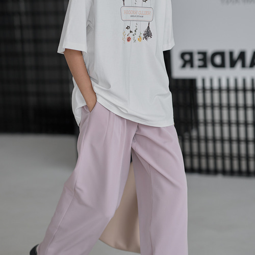 【即納】新品 ぬいぐるみ柄ワンポイントロンT & ロングパンツ オフホワイト 20241230135321_1_1.jpg