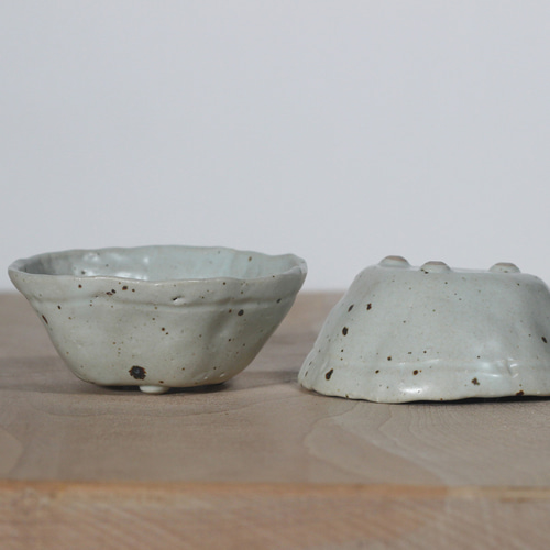 toto　新品　陶器　陶芸作家　煮物鉢大2個　122 二彩煮物鉢揃（化粧箱）｜萩焼窯元 萩陶苑 椿秀窯 ギフト