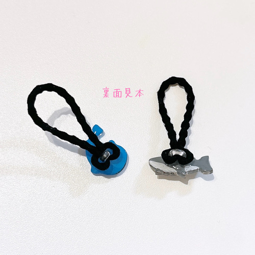 夏季限定)夏祭りモチーフ ミニヘアゴム【2個セット】ヘアアクセサリー