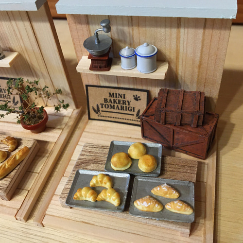 パンプディング＊ミニチュア ミニチュアフード パン その他置物 miniature._.milky 通販