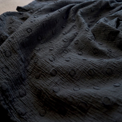 「夏日福袋」一體式獨立套裝/圓點黑/遠州紡織 第7張的照片