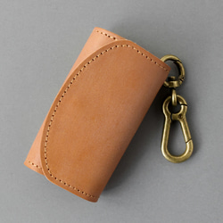 送料無料 国産ブライドルレザー 3WAY キーケース コインケース カード