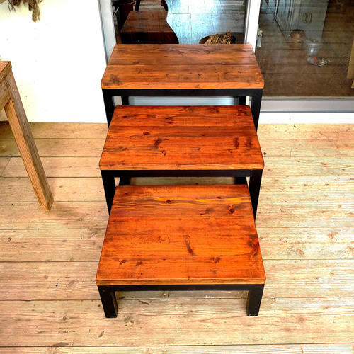 大型 踏み台 踏板 段差 ステップ ディスプレイ台 テレビ台 ラック