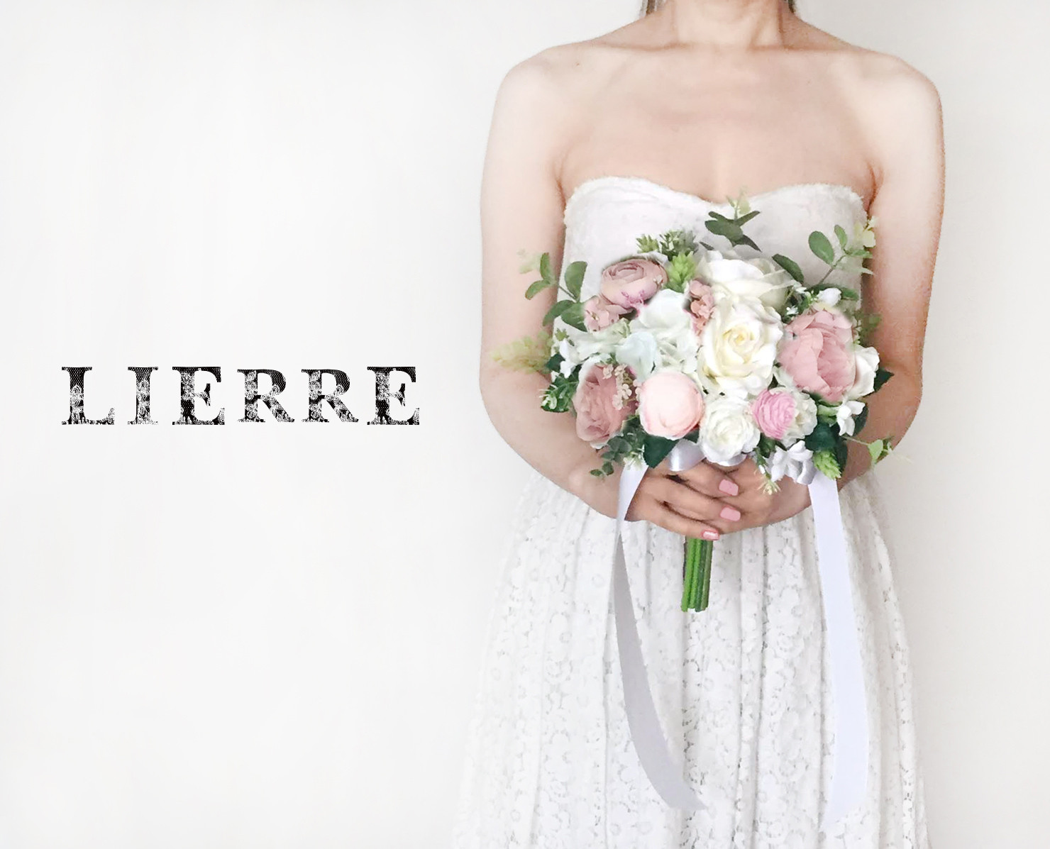 6.22Creemaユーザー様【オーダーメイド】ウェディングブーケ&ブトニアセット 30,000円