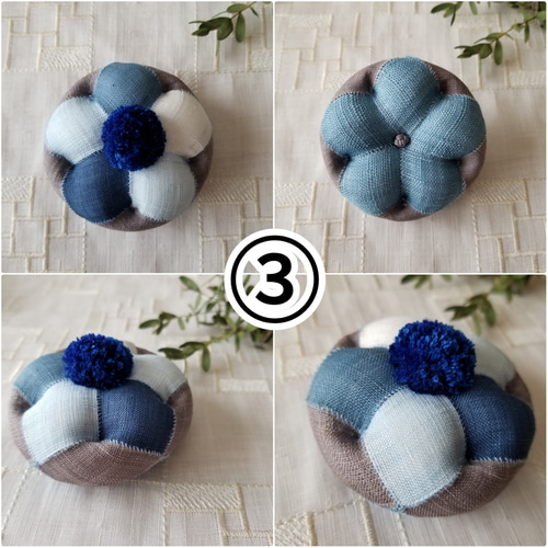 ❥❥韓国ポジャギ ❁ 苧麻(モシ)で作った花針山 その他雑貨 pomul 通販