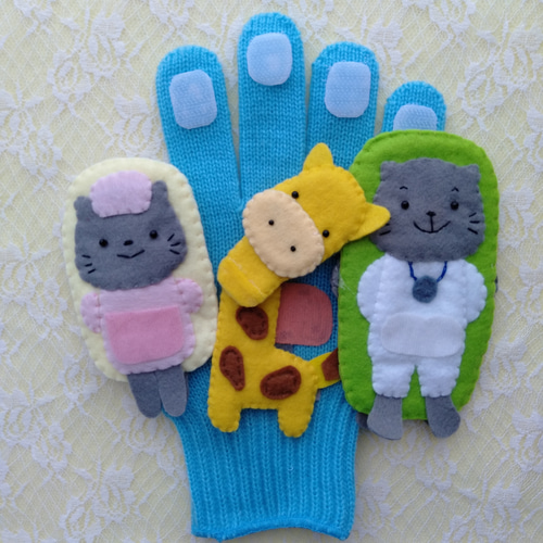 ねこのお医者さん 手袋シアター おもちゃ・人形 MiMi 通販 14080258