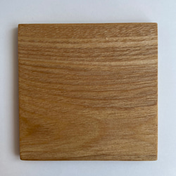 シンプルで素材を活かしたウッドコースター 6枚目の画像