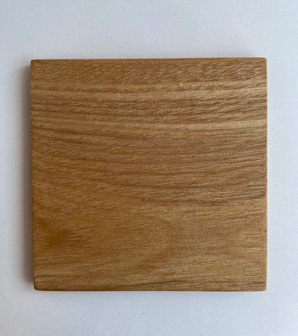 シンプルで素材を活かしたウッドコースター 6枚目の画像