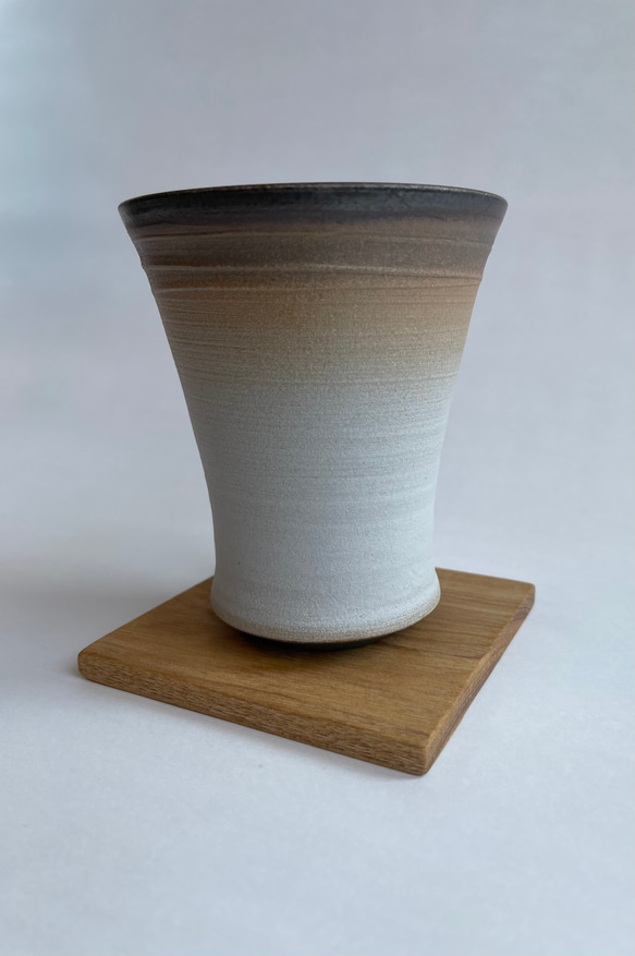 シンプルで素材を活かしたウッドコースター 2枚目の画像