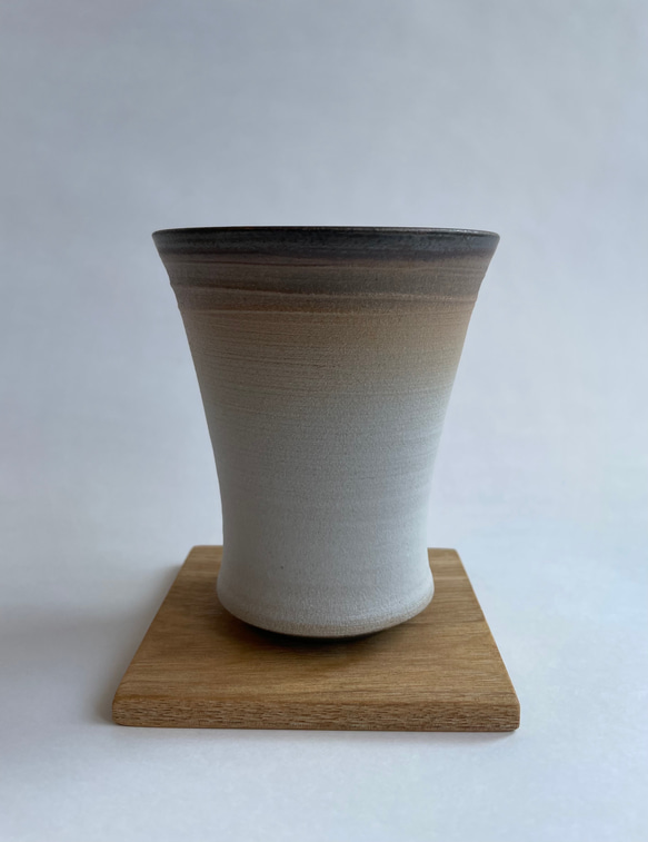 シンプルで素材を活かしたウッドコースター 1枚目の画像