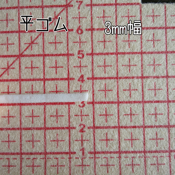 pecheny様専用〔受注生産〕夏向け コットンレース布マスク 立体子供用M 4枚目の画像