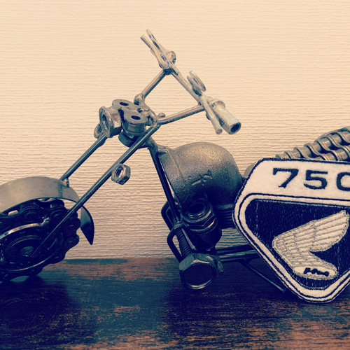 バイク好き必見②！！ エンブレム刺繍ワッペン ワッペン