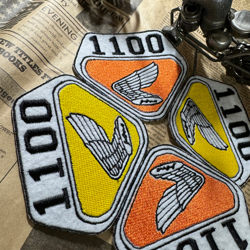 バイク好き必見②！！ エンブレム刺繍ワッペン ワッペン・アップリケ