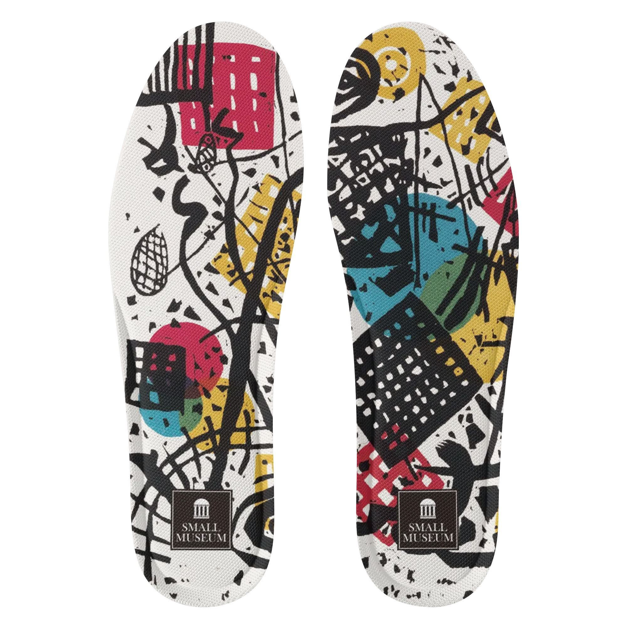 【ワシリー・カンディンスキー】～Kleine Welten V～　絵画スニーカー/スリッポンシューズ（ユニセックス）