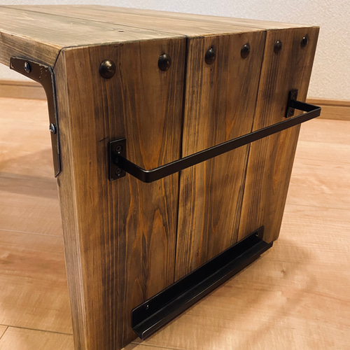 テーブル　ローテーブル　コーヒーテーブル　座卓　マガジンラック　インダストリアル テーブル ローテーブル コーヒーテーブル サイドテーブル