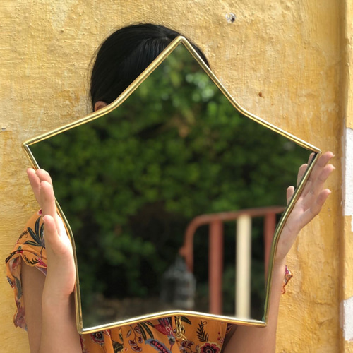 モロッコミラー　特大 塩川光明堂 ミラー Org モロッコ-600 ウォールミラー 400×600 鏡