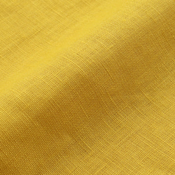 亞麻披肩領寬鬆A字連衣裙（黃色）OP06。 第7張的照片