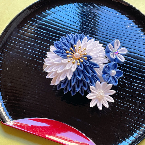 ジュエリーボックス つまみ細工 ハンドメイド 1点もの ジュエリー