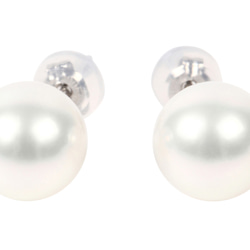 【壹岐珍珠】單顆珍珠耳環7.5-8.0mm pt900（鉑金900）/K18YG（18K黃金） 第4張的照片