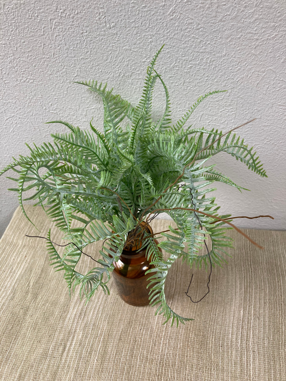 [送料込み] ペルシャシダ　枝物　ブーケ　フェイクグリーン　光触媒　人工観葉植物 1枚目の画像