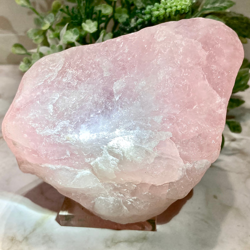 ローズクオーツ原石4.8kg(購入者特典有り)