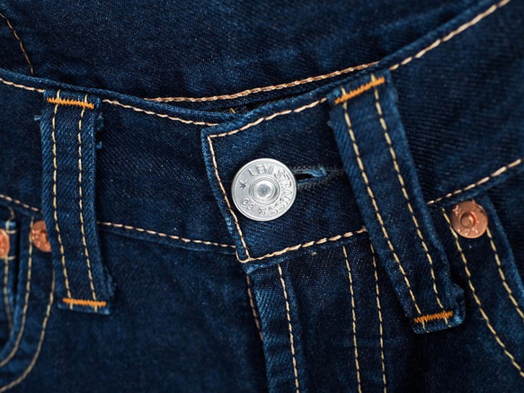 levis 901 / W30 暗夜深藍 男丹寧牛仔短褲 自改古著 vintage 第2張的照片