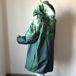 雨季對策項目[定制] Green mist 2 (Christmas rose) Raincoat Waterproof jac 第4張的照片