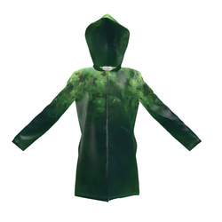 雨季對策項目[定制] Green mist 2 (Christmas rose) Raincoat Waterproof jac 第14張的照片