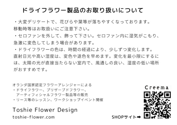 【期間限定】6月の旬のお花、スモークツリーとユーカリのフライングリース 8枚目の画像