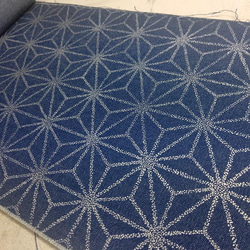 再入荷　金彩工芸　麻の葉　銀仕上げ　デニム「道中財布」 16枚目の画像