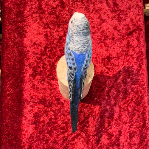 羊毛フェルト　　セキセイインコ 羊毛フェルト セキセイインコ - メルカリ