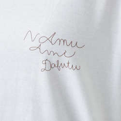 UMAと念仏　バックプリントTシャツ 4枚目の画像