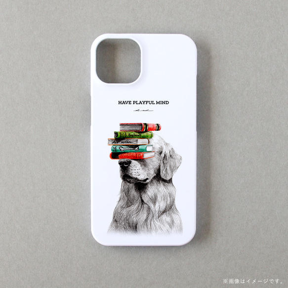 Dog and Books 原創智慧型手機保護殼 第2張的照片