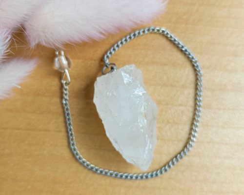送料無料】ヒマラヤ水晶ペンデュラム ダウジング その他インテリア雑貨