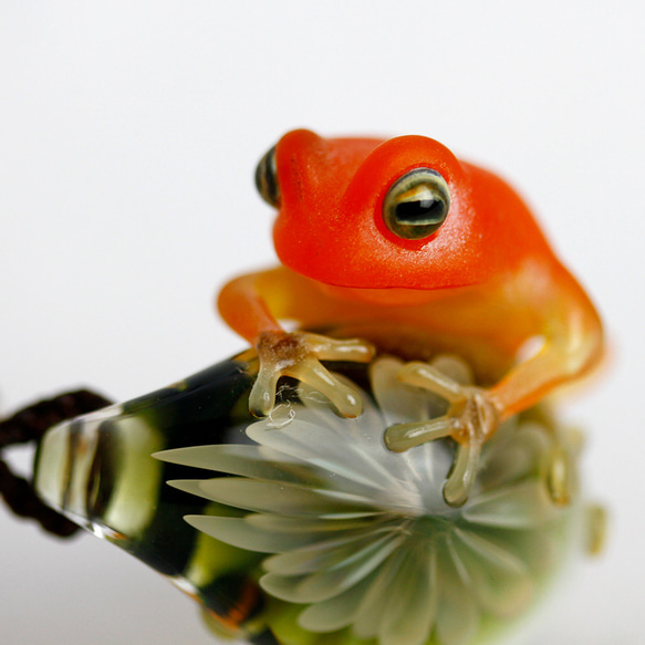 Frog（カエル）ファナネックレス395 3枚目の画像