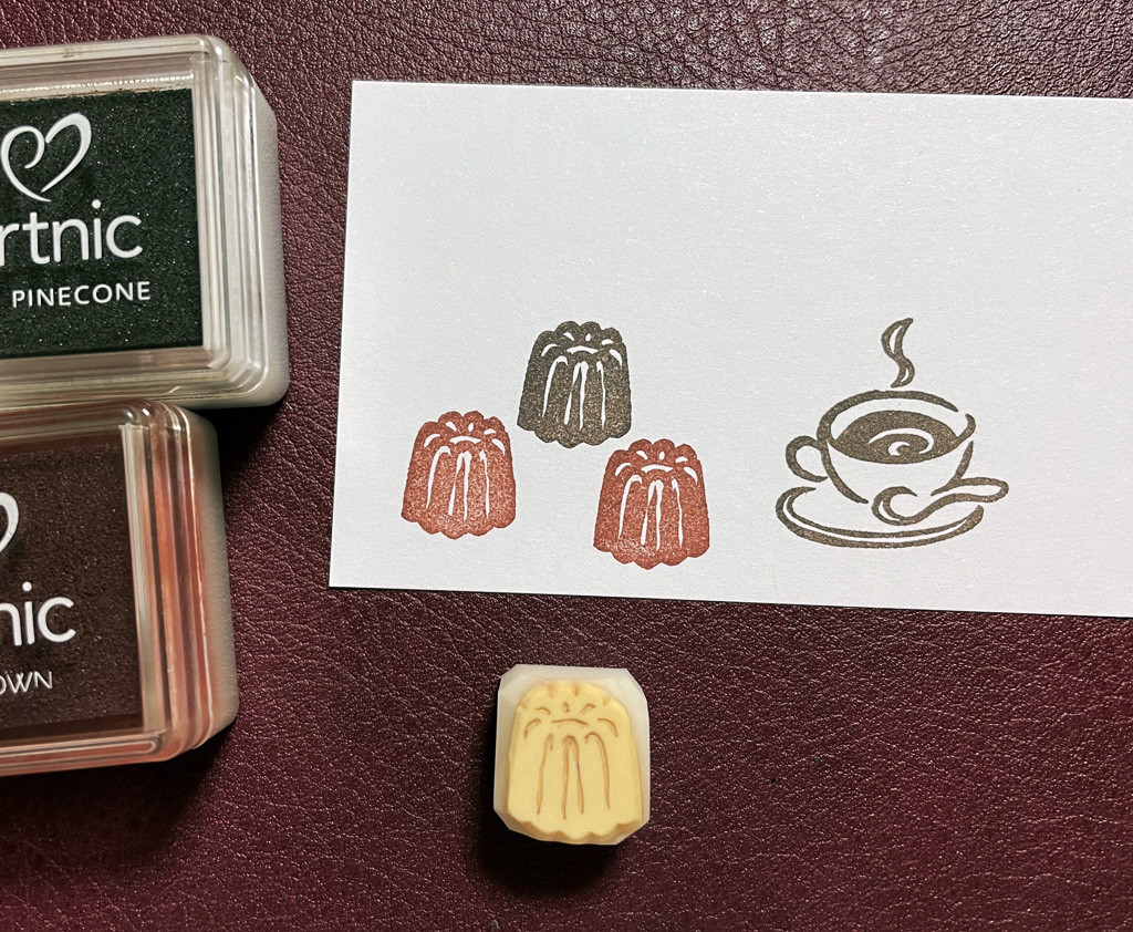 お菓子の飾りスタンプ 消しゴムはんこNo.22