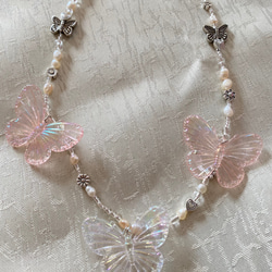butterfly necklace 1枚目の画像